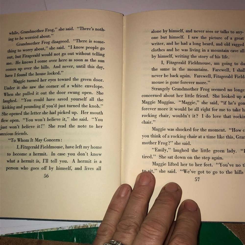 First Edition Maggie Muggins and the Cottontail by Mary Grannan- - Picture 6 of 8